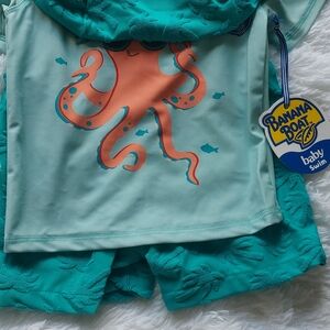 Banana Republic Baby Swim Set - Teal and Orange